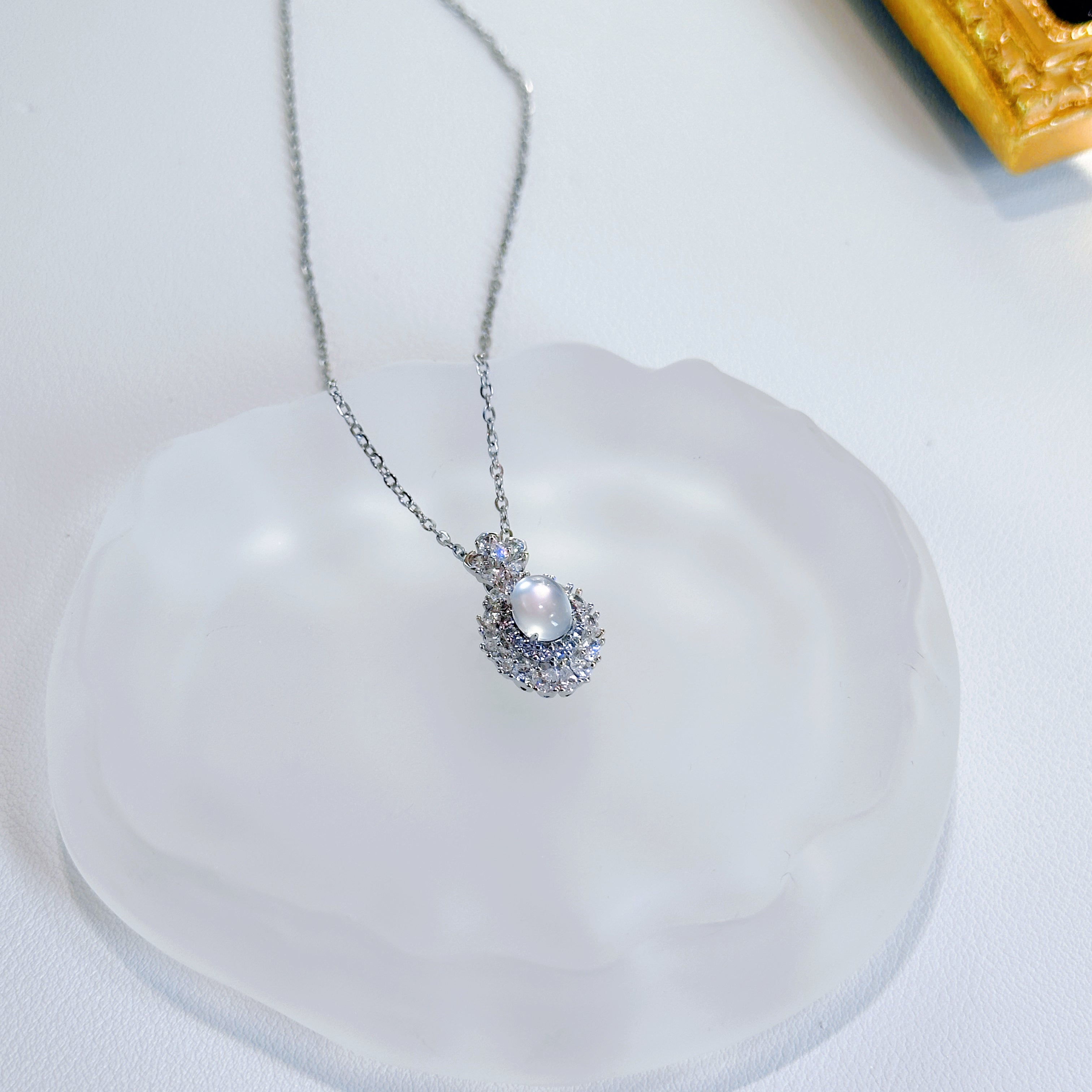 3-Piece Albite Jade Suite - Open Ring, Stud Earrings & Pendant Necklace | Complete Luxury Set
