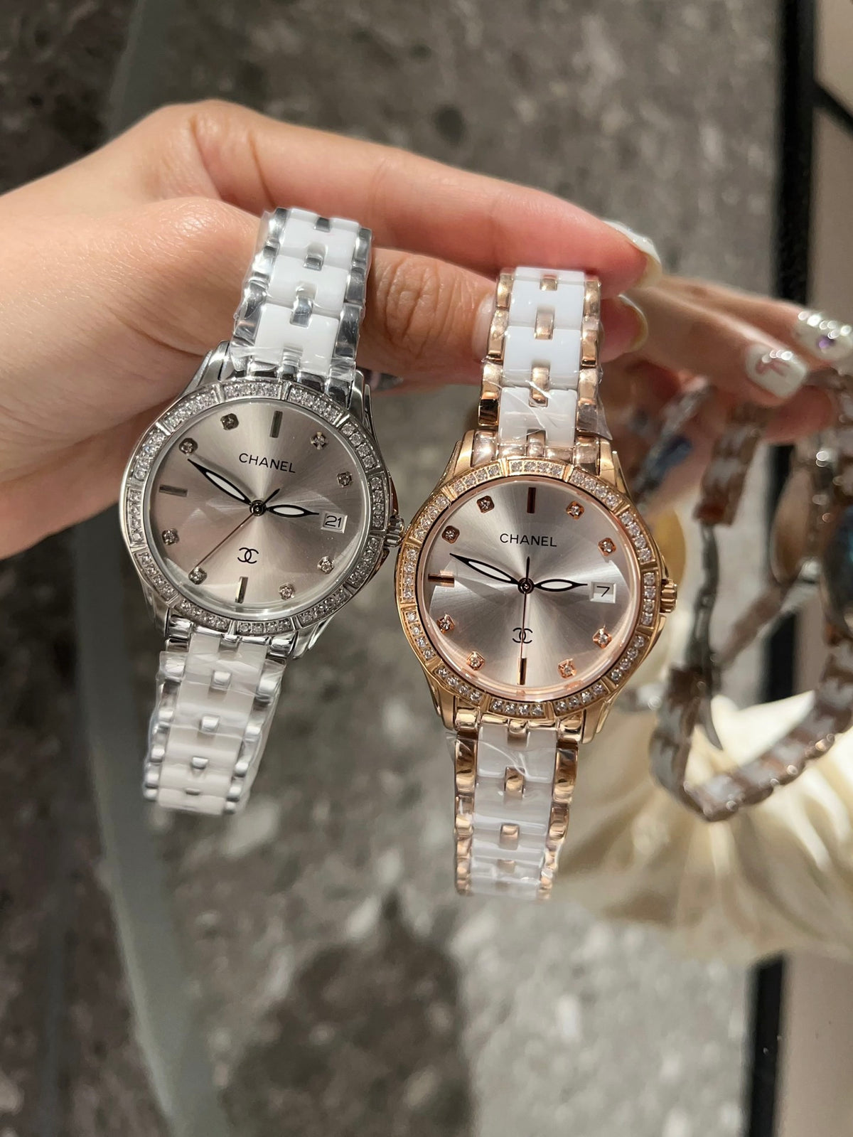 Watch and bag hanging