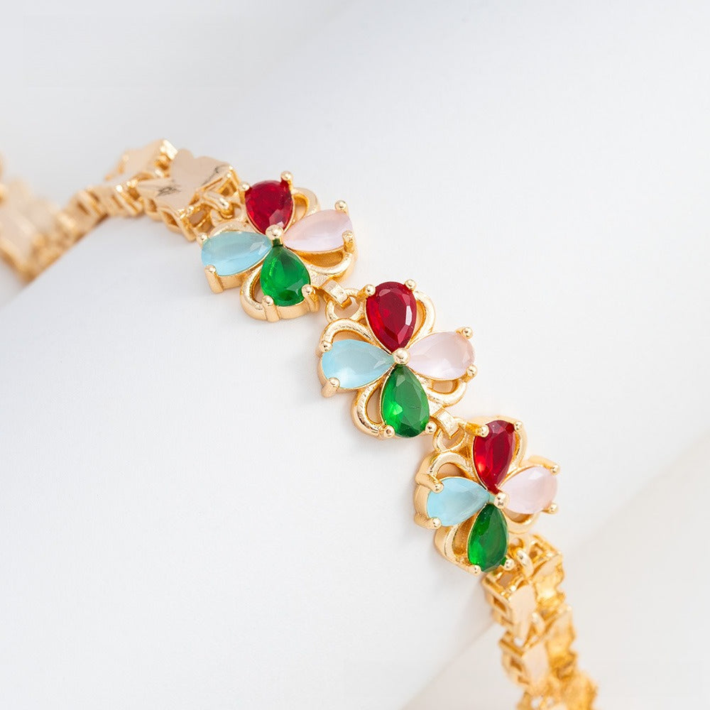 Colorful Flower Bracelets – 6 Designs, Low Stock