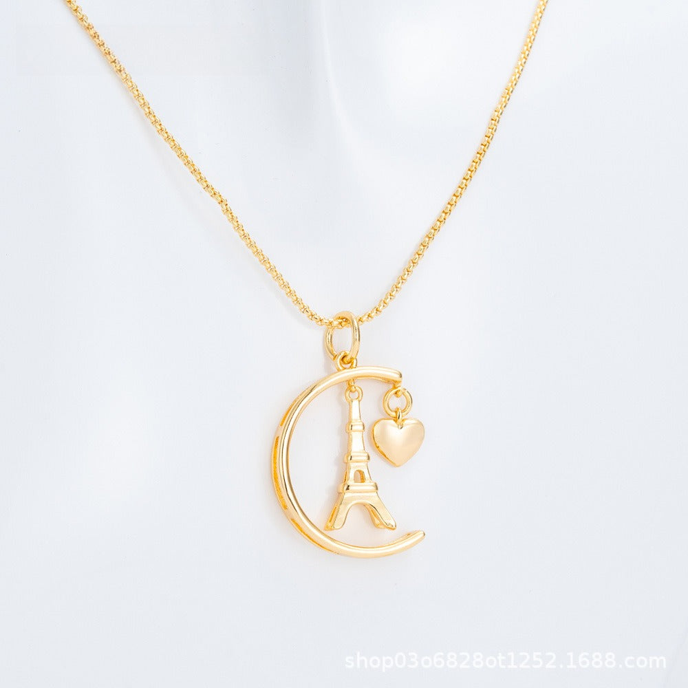 Paperclip Three‑Stone Necklace – 10 Minimalist Designs