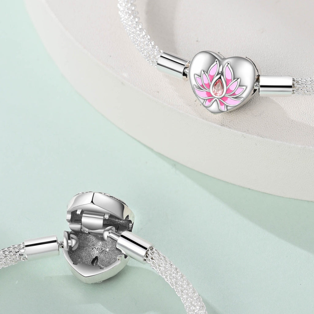 Minimalist Adjustable Chain Bracelet for Charms - Sterling Silver Plated