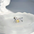 Xavier Birthday Star Ring – Star Trail Design Open Ring for Fans