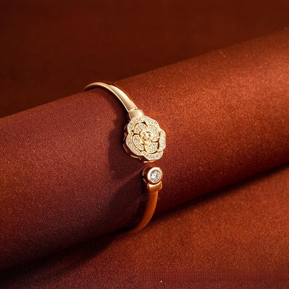 Flower & Star Diamond Bangle – 5 Cosmic Designs