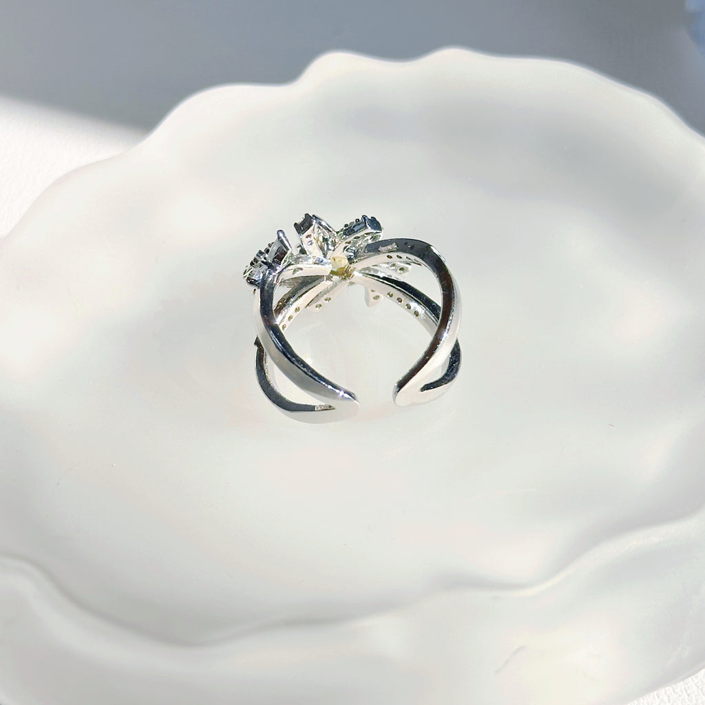 Xavier Birthday Star Ring – Star Trail Design Open Ring for Fans