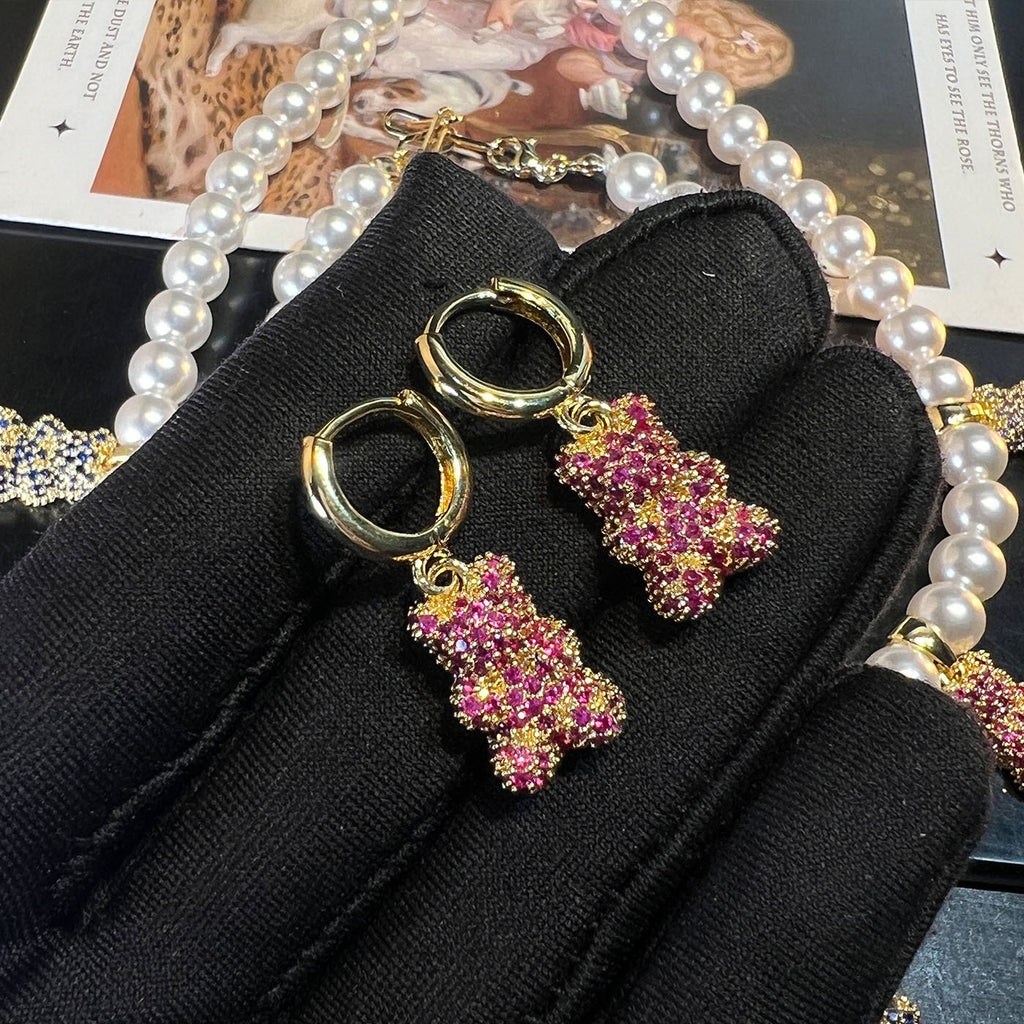 Pale Luna Marrakech Cub Collection: Micro-Pavé Zircon & Gold-Plated Jewelry