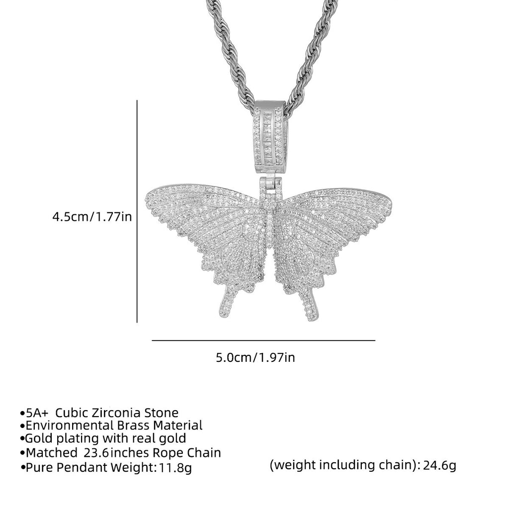 Metamorphosis Necklace - Bold Butterfly Symbol Pendant for Women | Personal Growth Jewelry