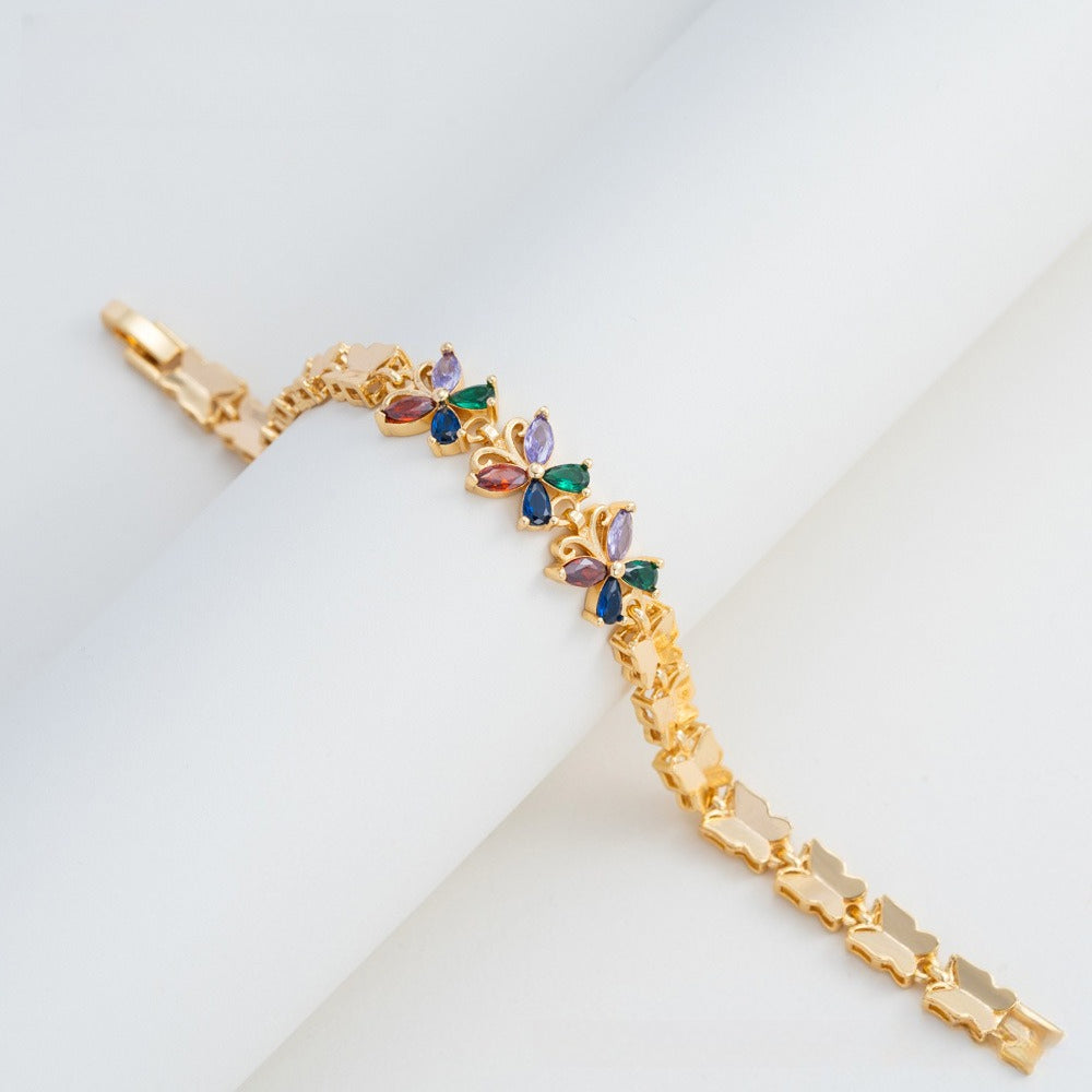 Colorful Flower Bracelets – 6 Designs, Low Stock