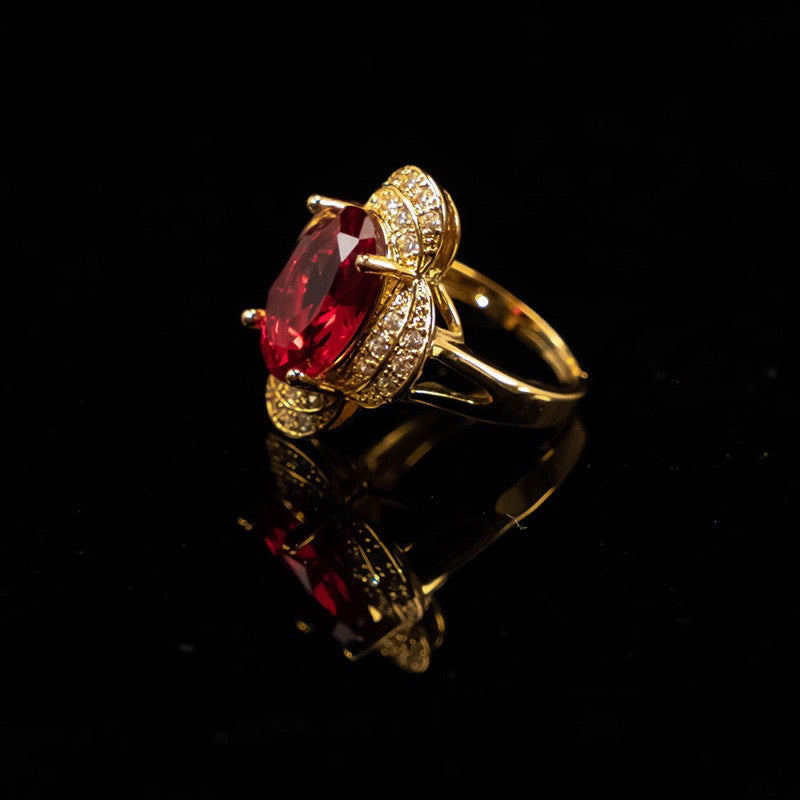 Pale Luna Lumina Trio: Everlasting Zircon Necklace, Ring & Earring Set