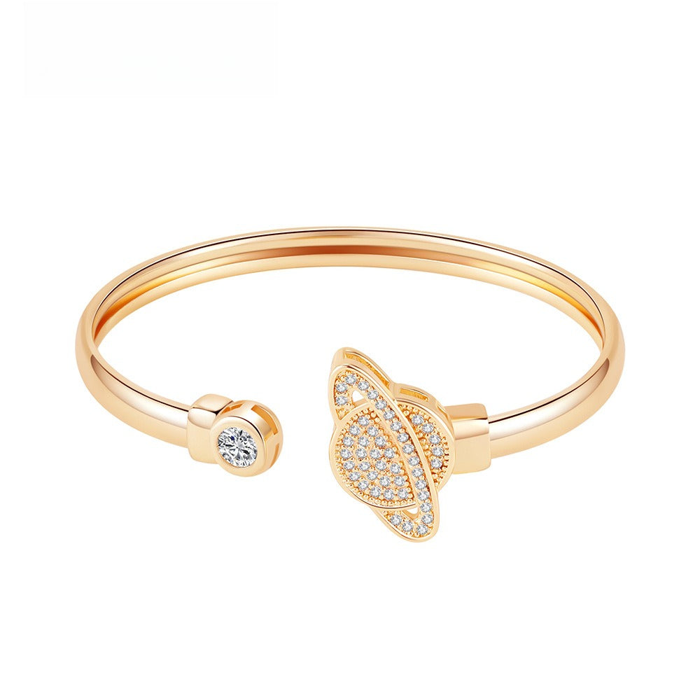 Flower & Star Diamond Bangle – 5 Cosmic Designs
