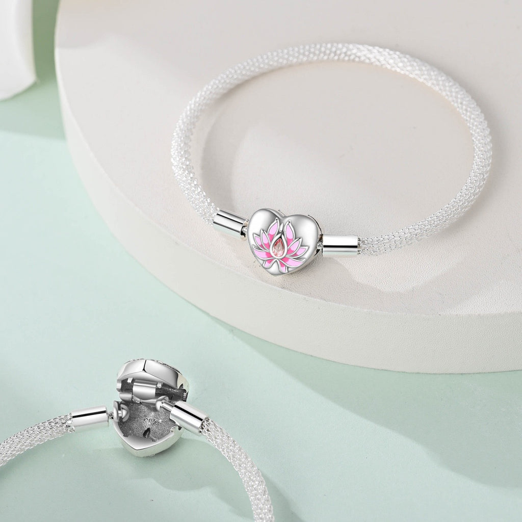 Minimalist Adjustable Chain Bracelet for Charms - Sterling Silver Plated