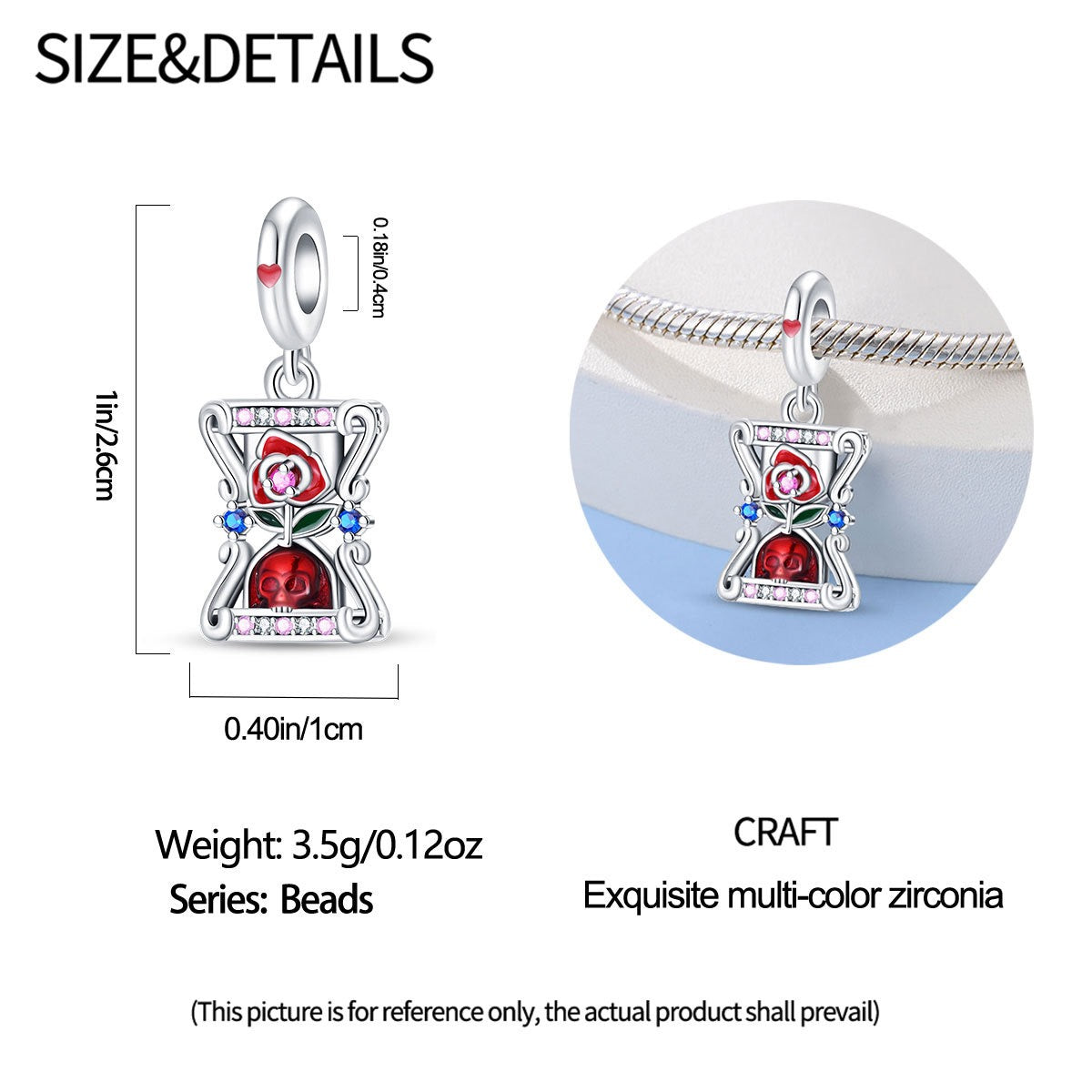 Mystic Tarot Sun & Moon Charm Bracelet – Sterling Silver Plated – Zodiac Energy Jewelry