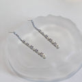 Elegant Pearl & Diamond-Style Drop Earrings | Timeless & Chic Design