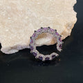 Violet Radiance Set – High Carbon Purple Zirconia Jewelry Collection