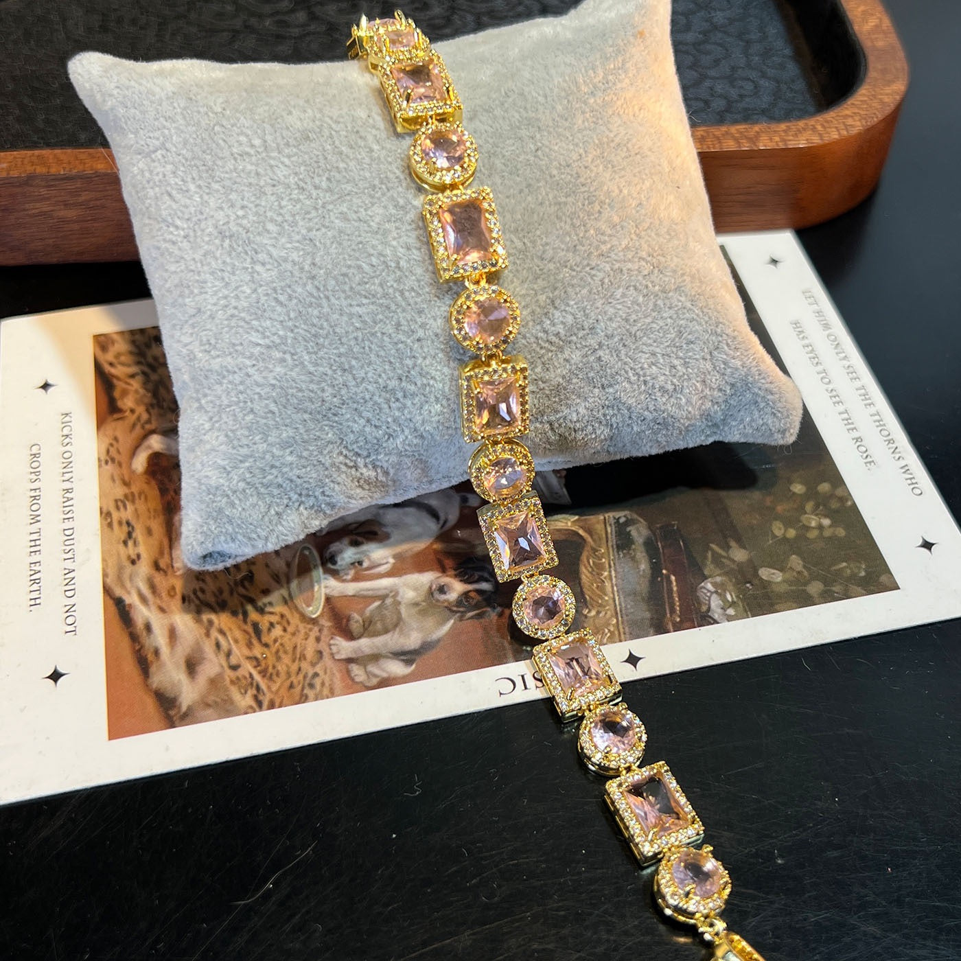 Color Muse Bracelet – Mixed Gemstone Links