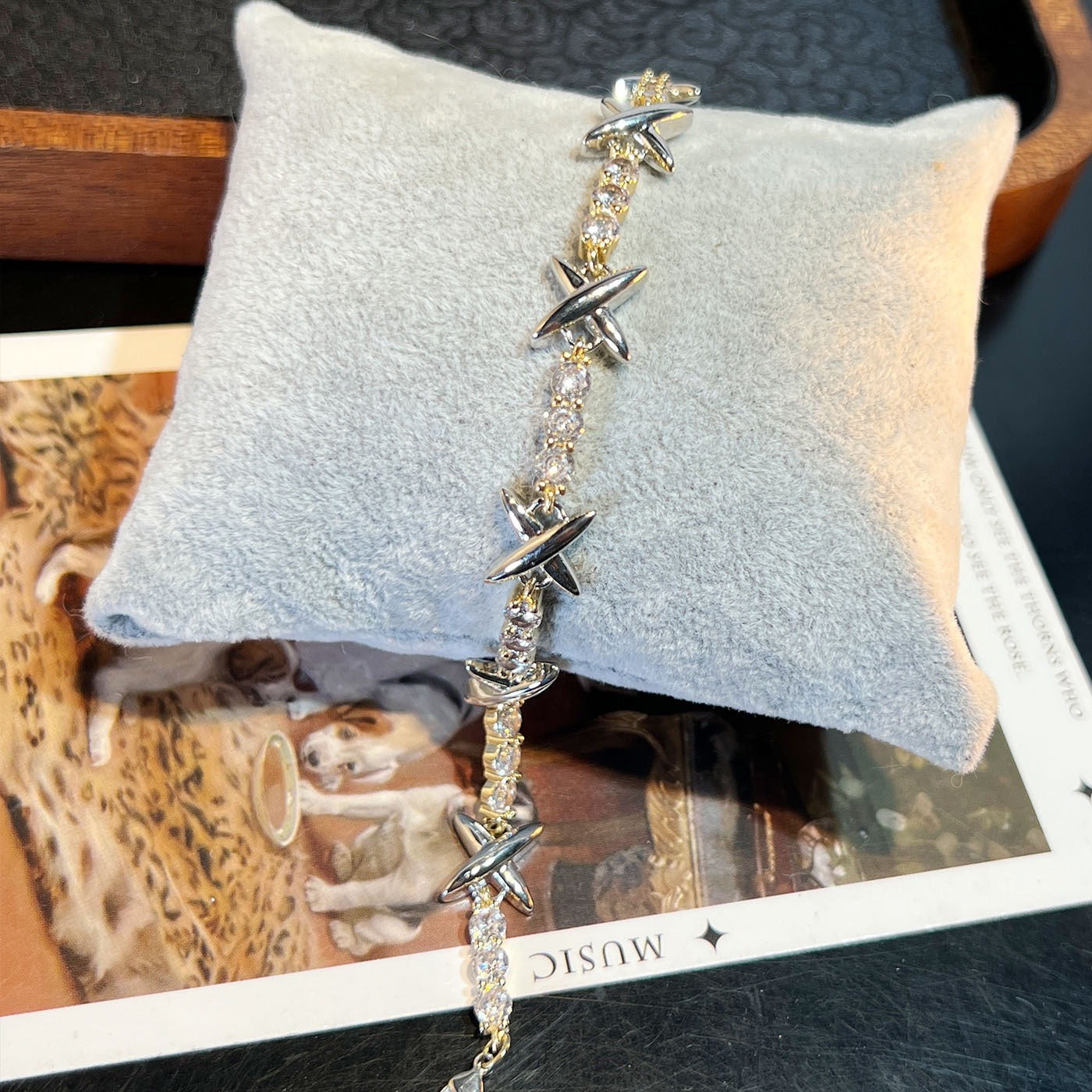 Color Muse Bracelet – Mixed Gemstone Links