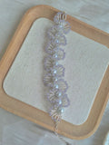 Vintage Lace & Pearl DIY Kit – Handmade Bracelet/Necklace/Earrings in White, Mermaid White & Soft Purple