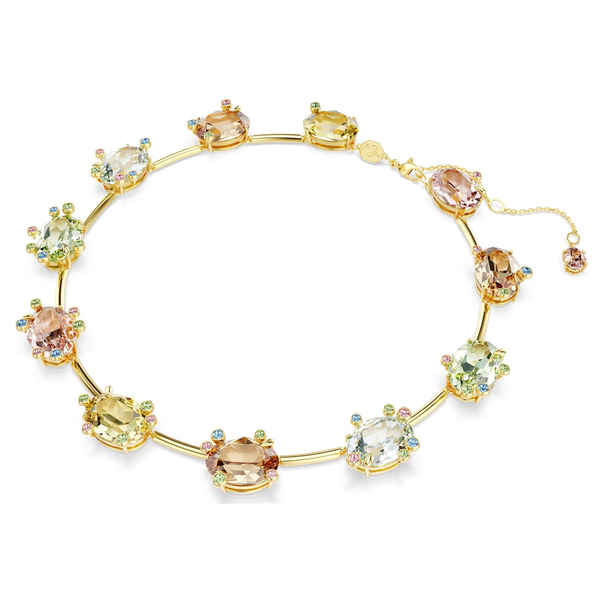 Floral Crystal Jewelry Collection – Light Luxury Accessories for Women