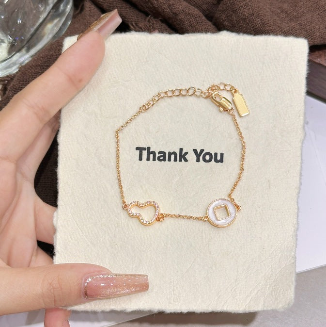 Luxury Brushed Pavé Bracelets – 58 Styles, Champagne Gold