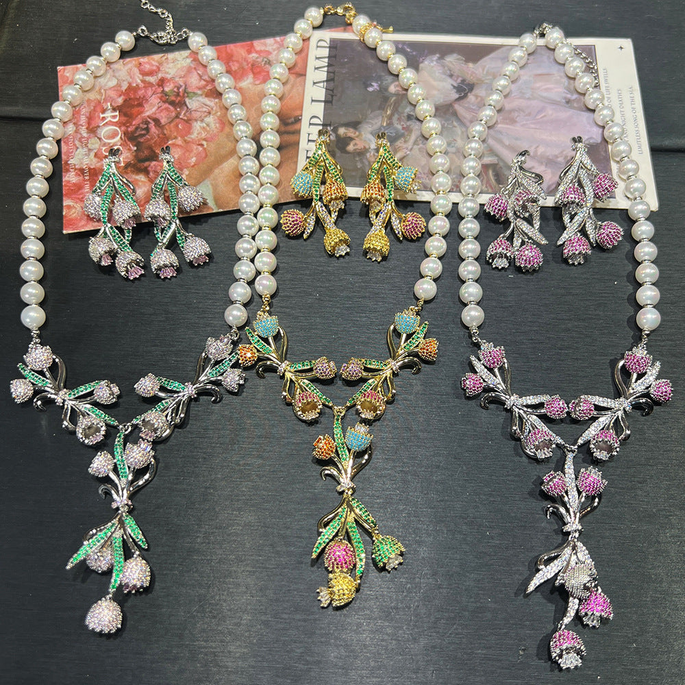 Lily of the Valley Vintage Set – Pink, Gold or Lavender