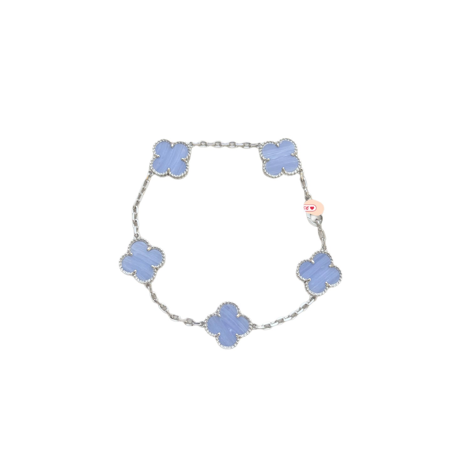 Classic Clover Bracelet – High-End CNC Clasp with Natural Stone Options