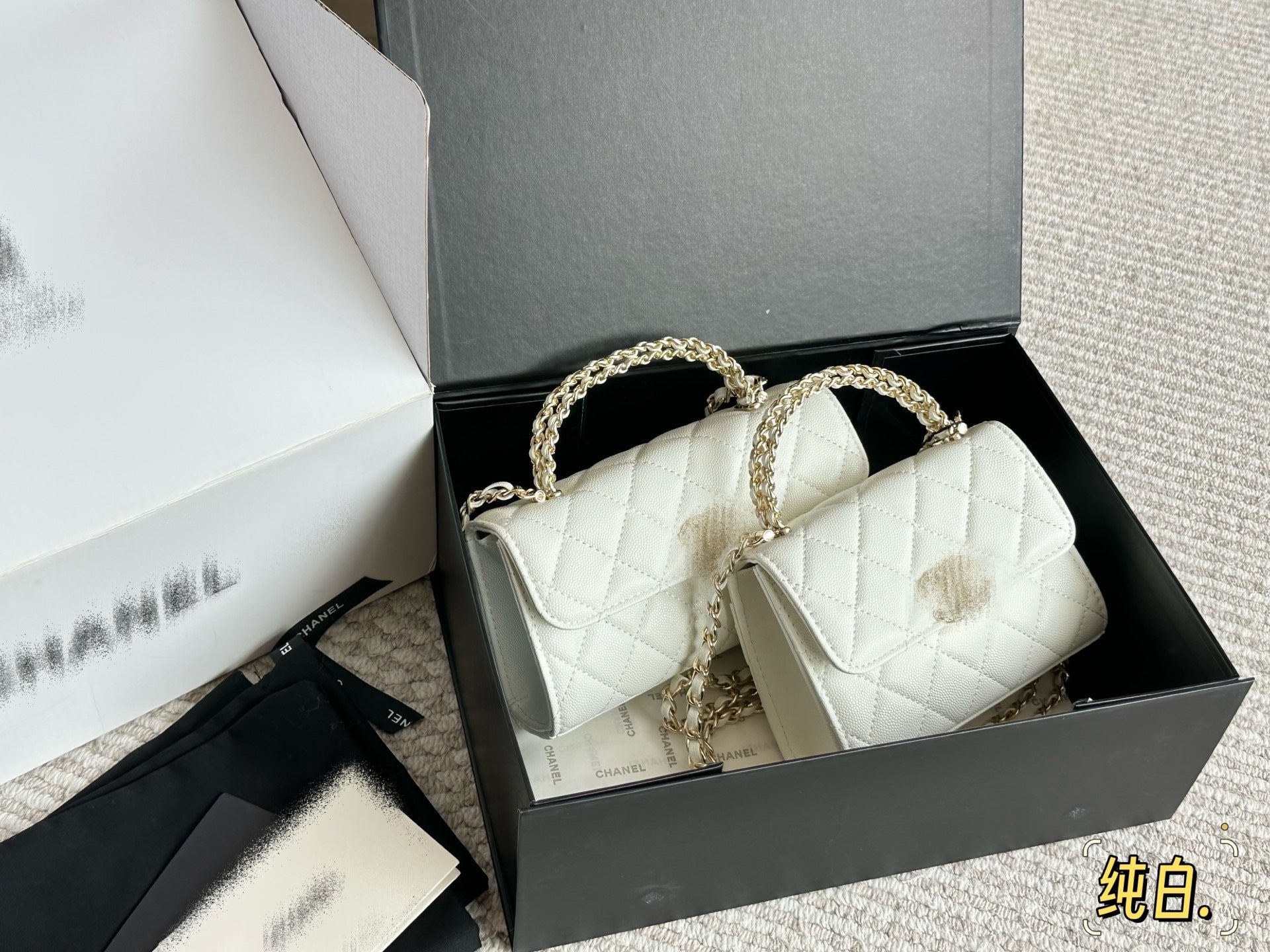 Mini Quilted Calfskin Chain Bag – 8 Colors, 2 Sizes
