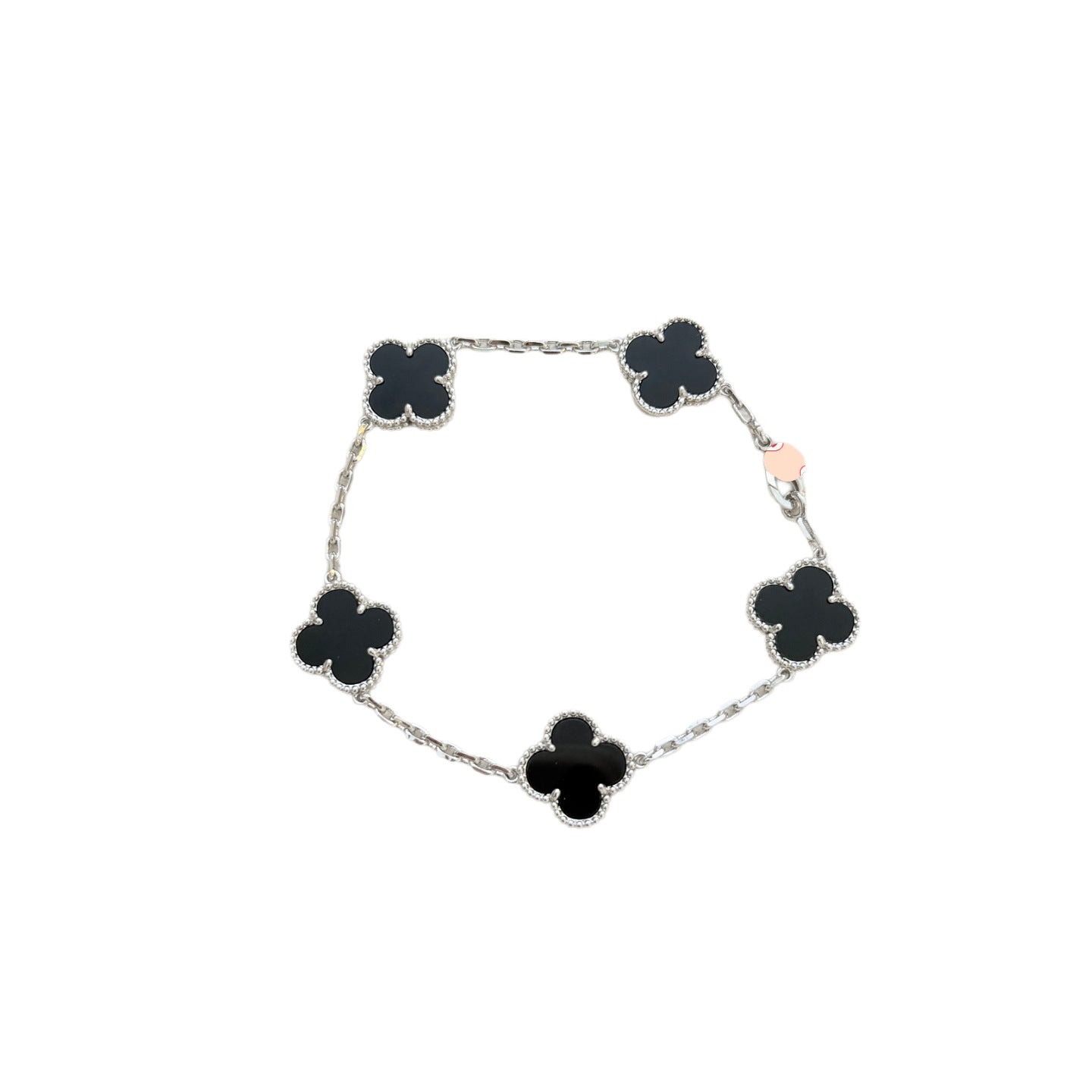 Classic Clover Bracelet – High-End CNC Clasp with Natural Stone Options