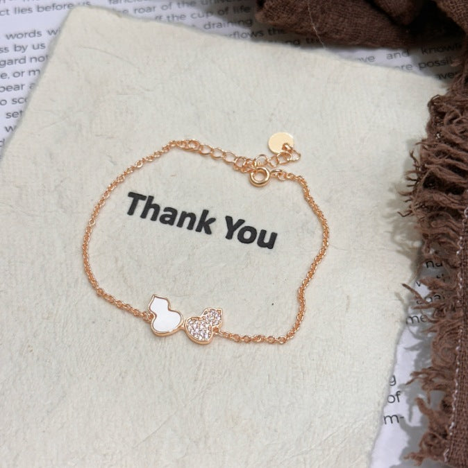 Luxury Brushed Pavé Bracelets – 58 Styles, Champagne Gold
