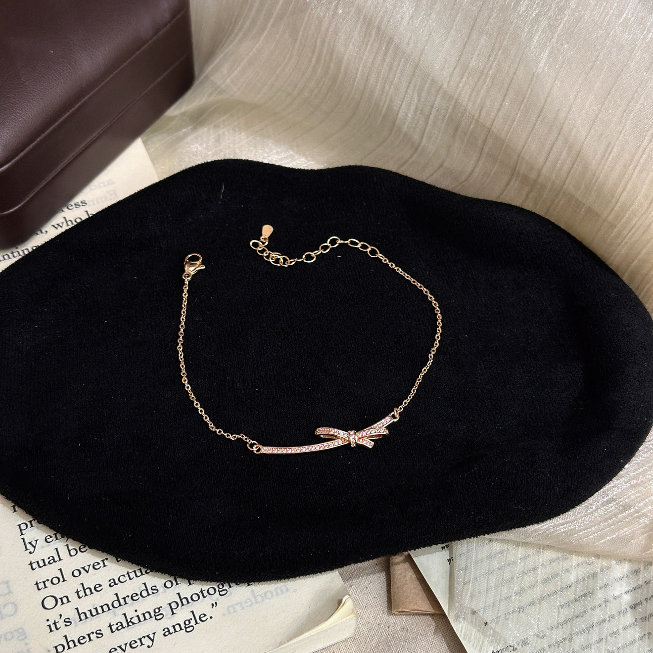Luxury Brushed Pavé Bracelets – 58 Styles, Champagne Gold