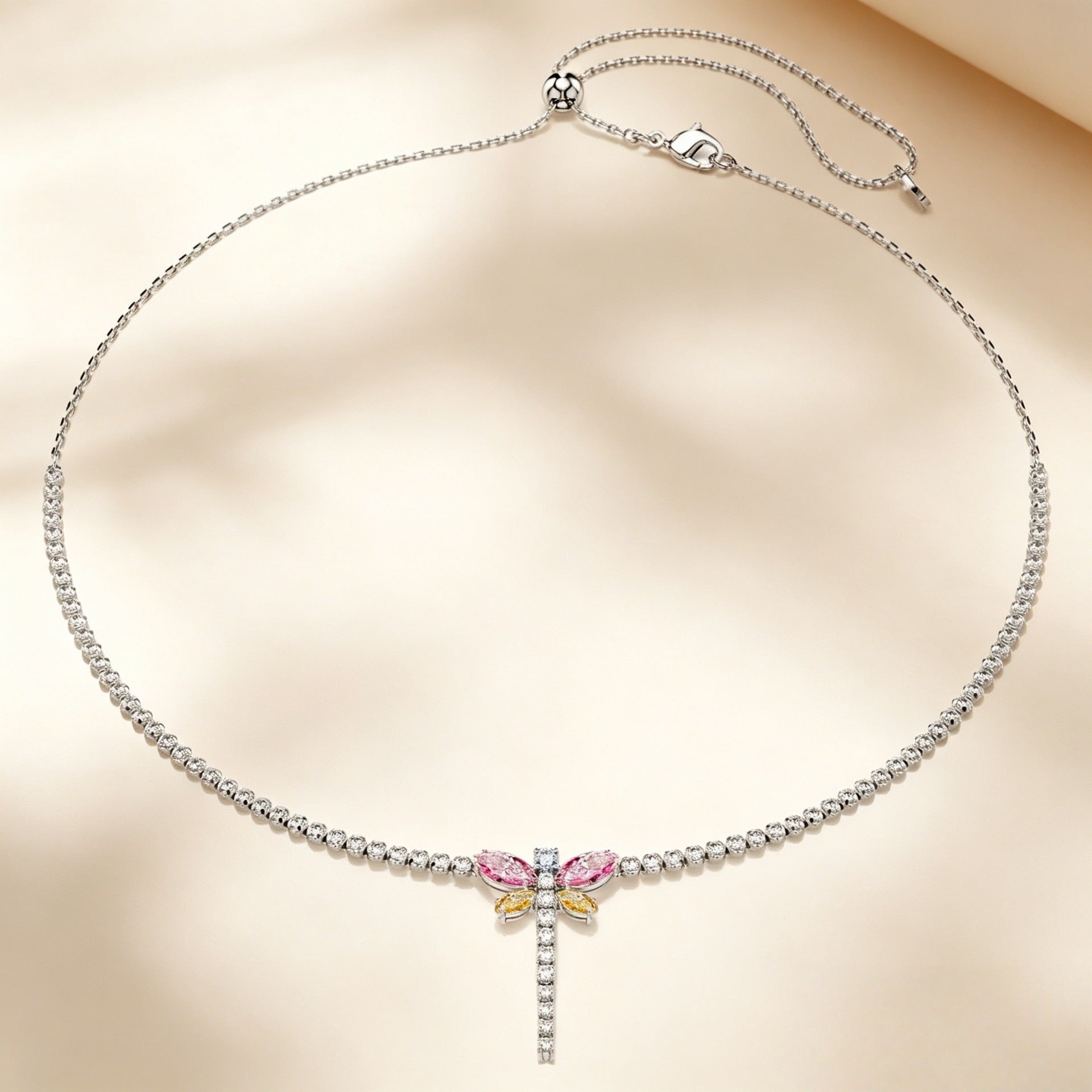 Unique Dragonfly Jewelry Set – Crystal Accessories for Special Occasions