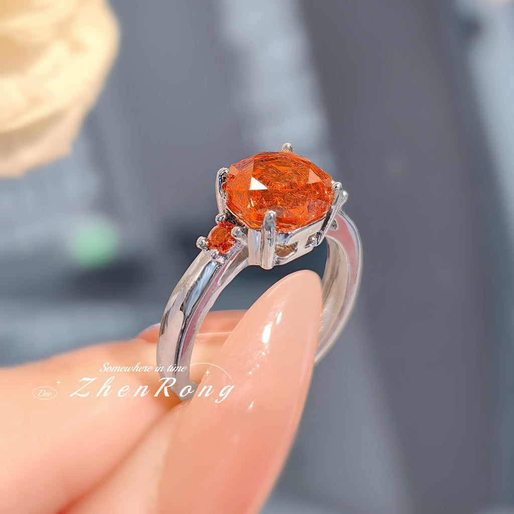 Octagon Rose Cut Zirconia Set – 4 Colors, 3 Styles Each