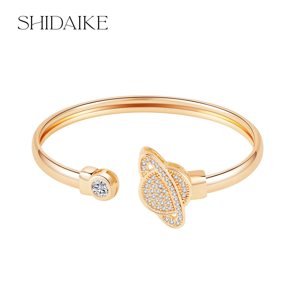 Flower & Star Diamond Bangle – 5 Cosmic Designs