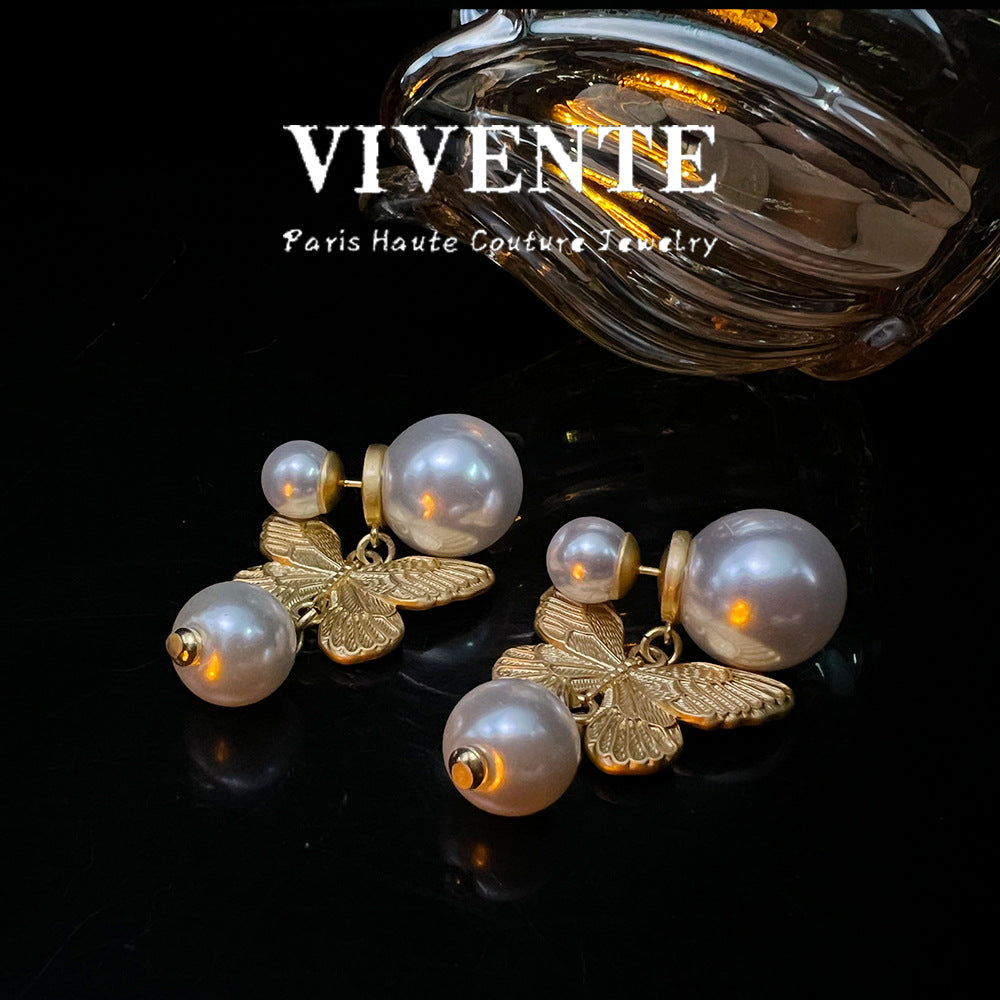 Butterfly Collection – Earrings, Necklace, Bracelet, Ring, Hair Clip (24k Gold)