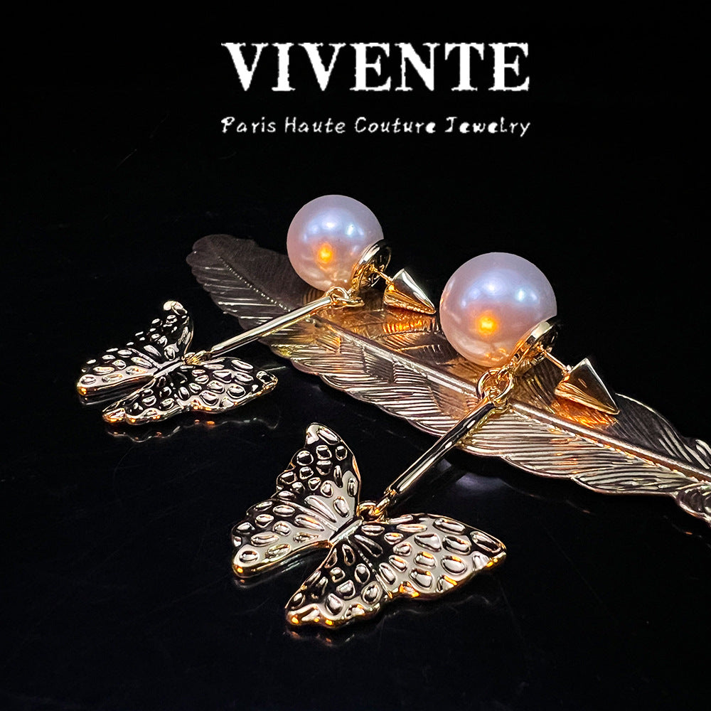 Butterfly Collection – Earrings, Necklace, Bracelet, Ring, Hair Clip (24k Gold)