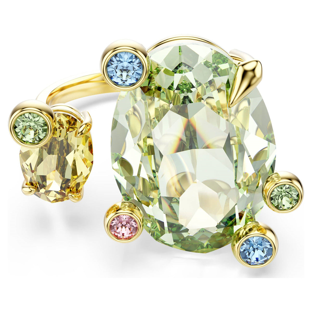 Floral Crystal Jewelry Collection – Light Luxury Accessories for Women