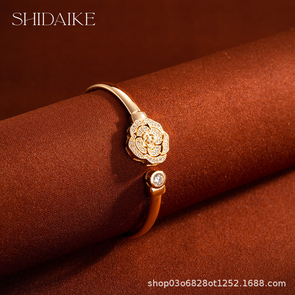 Flower & Star Diamond Bangle – 5 Cosmic Designs
