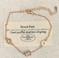 Luxury Brushed Pavé Bracelets – 58 Styles, Champagne Gold