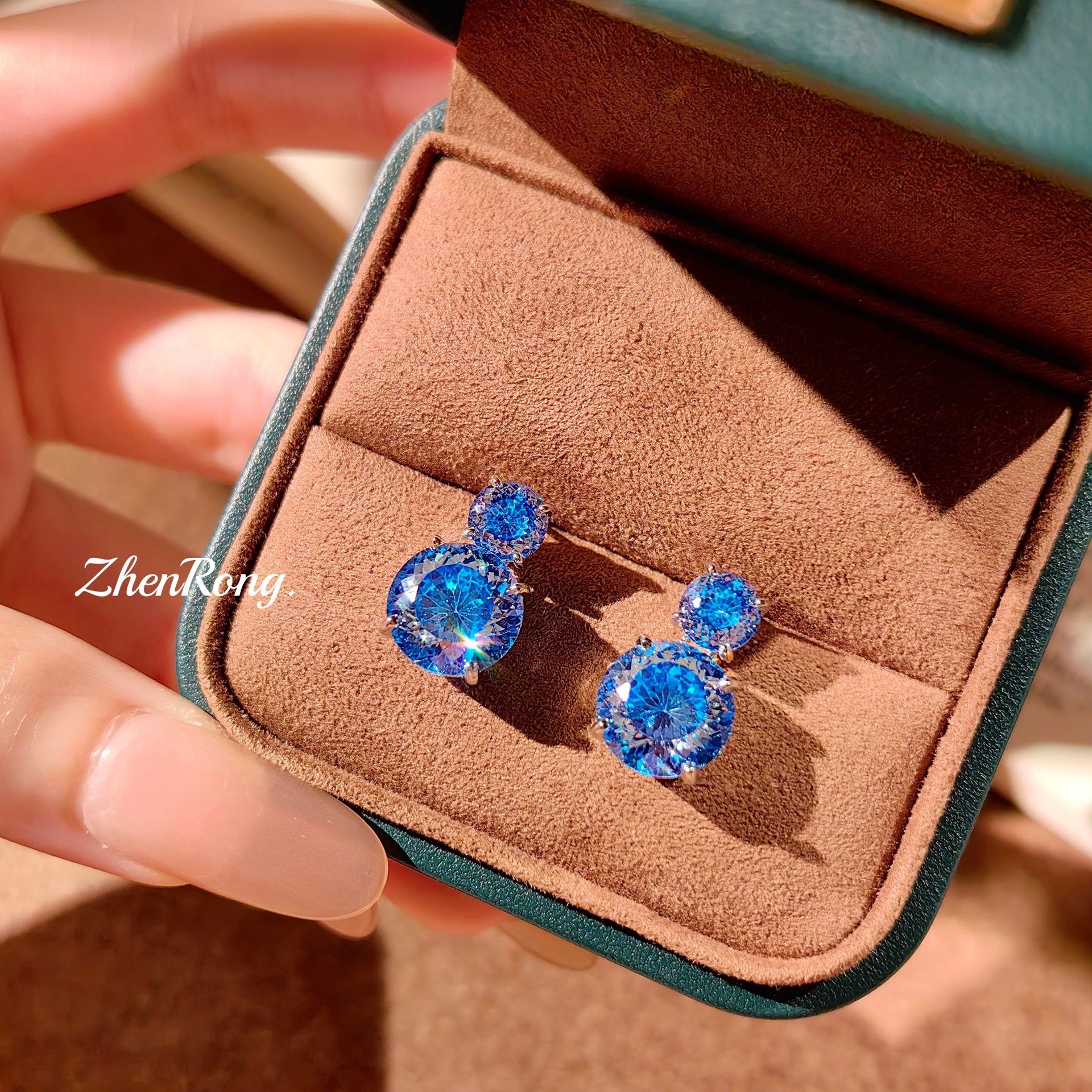 Fireworks Cut Gemstone Set – Tanzanite, Paraiba, Pink & Purple