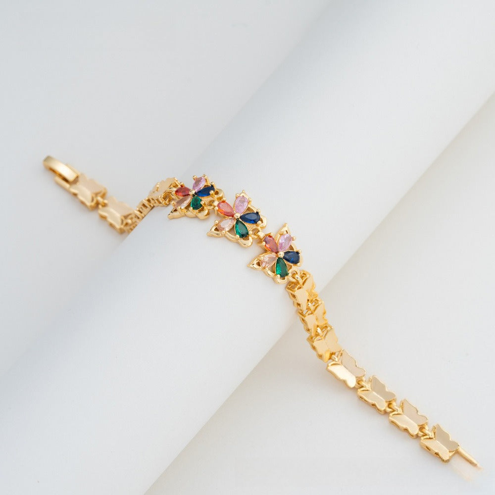 Colorful Flower Bracelets – 6 Designs, Low Stock
