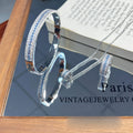 Deep Sea Diamond Set – Full Pavé Ring, Necklace & Bangle