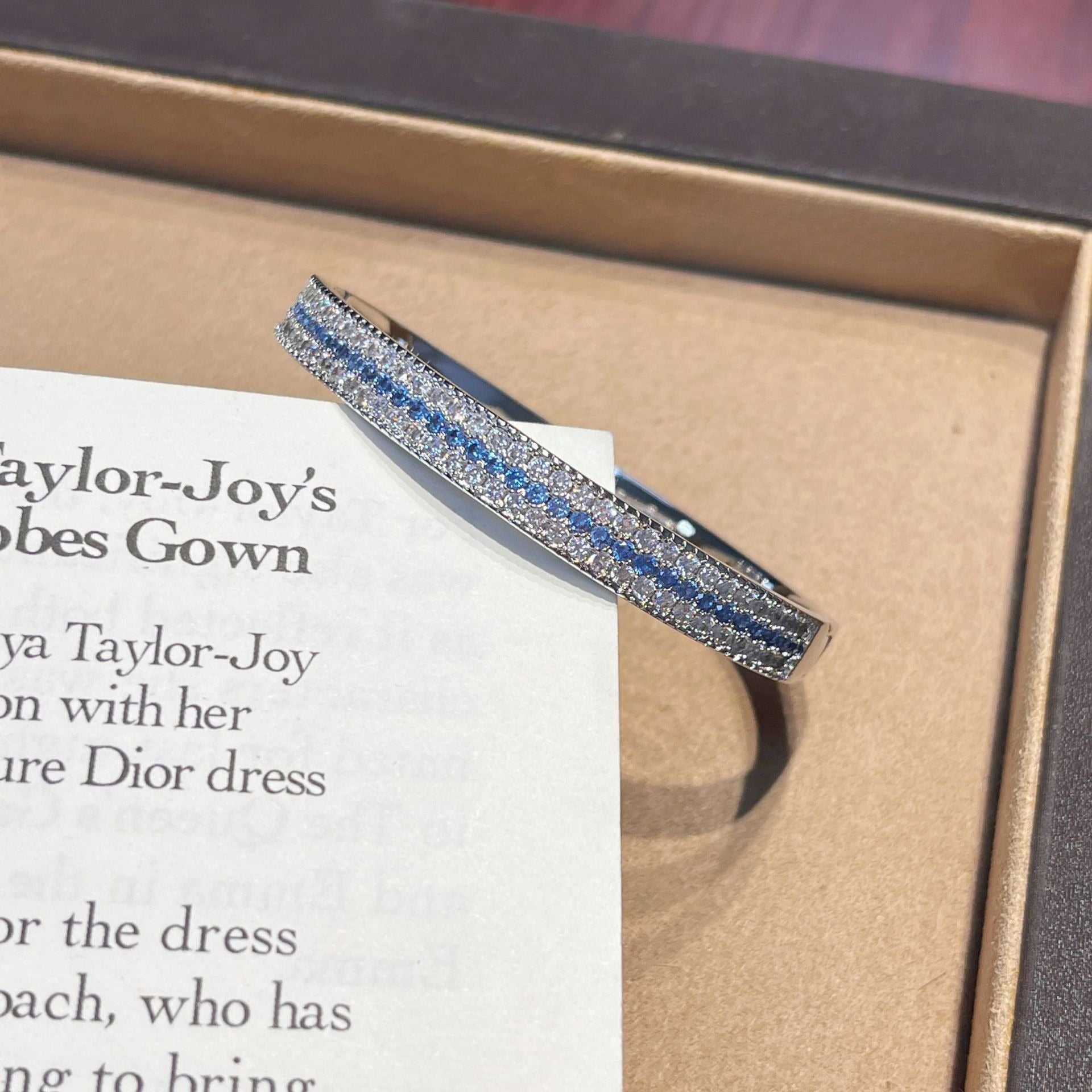Deep Sea Diamond Set – Full Pavé Ring, Necklace & Bangle