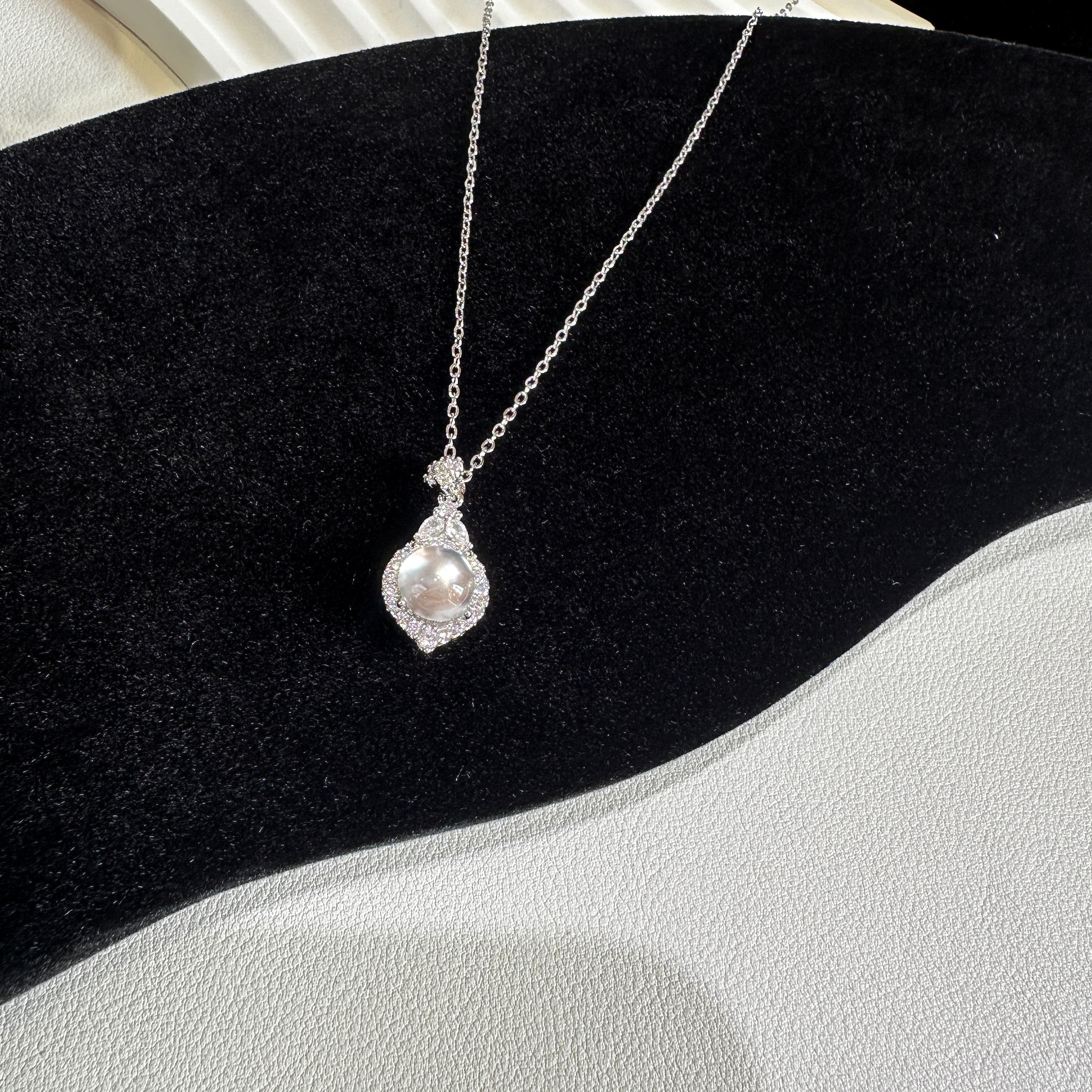 3-Piece Albite Jade Suite - Open Ring, Stud Earrings & Pendant Necklace | Complete Luxury Set - Pale Luna Jewelry